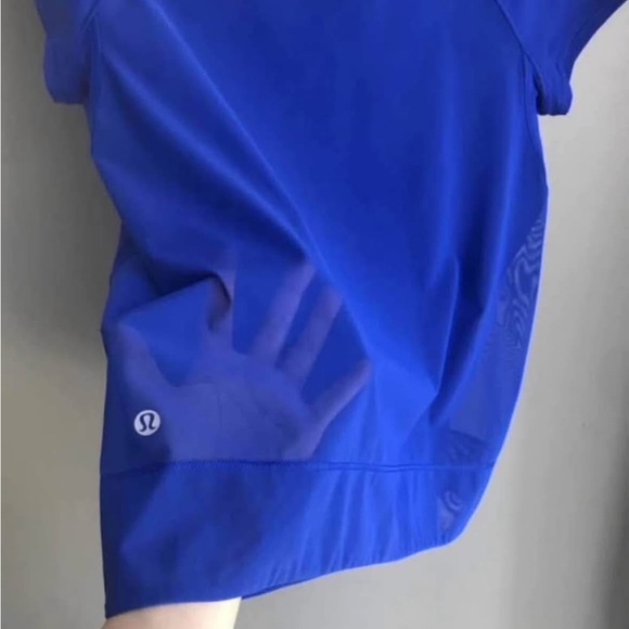 Lululemon Mind Over Miles Short Sleeve Top - Size 4 - Picture 4 of 7